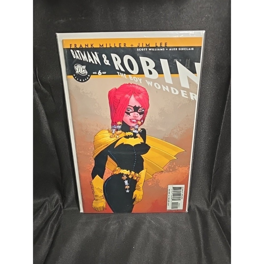 All-Star Batman & Robin the Boy Wonder #6 Variant DC Comics 2007 Frank Miller